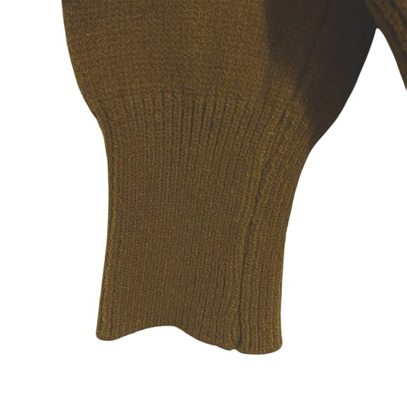 Lemui Korea Soft Wool Turtleneck Sweater Size M Brown Fall NWT - Picture 5 of 9